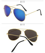 Load image into Gallery viewer, Metal Frame Pilot Sunglasses