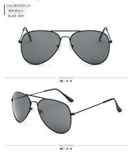 Load image into Gallery viewer, Metal Frame Pilot Sunglasses