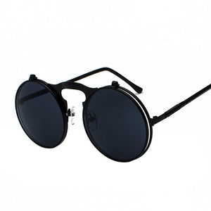 Vintage Steampunk Flip Up Sunglasses