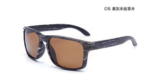 Load image into Gallery viewer, Wood Grain Sports Sunglasses