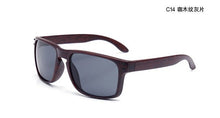Load image into Gallery viewer, Wood Grain Sports Sunglasses