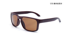 Load image into Gallery viewer, Wood Grain Sports Sunglasses