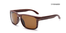 Load image into Gallery viewer, Wood Grain Sports Sunglasses