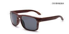 Load image into Gallery viewer, Wood Grain Sports Sunglasses