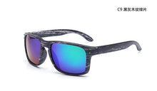 Load image into Gallery viewer, Wood Grain Sports Sunglasses