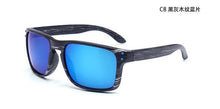 Load image into Gallery viewer, Wood Grain Sports Sunglasses