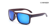 Load image into Gallery viewer, Wood Grain Sports Sunglasses